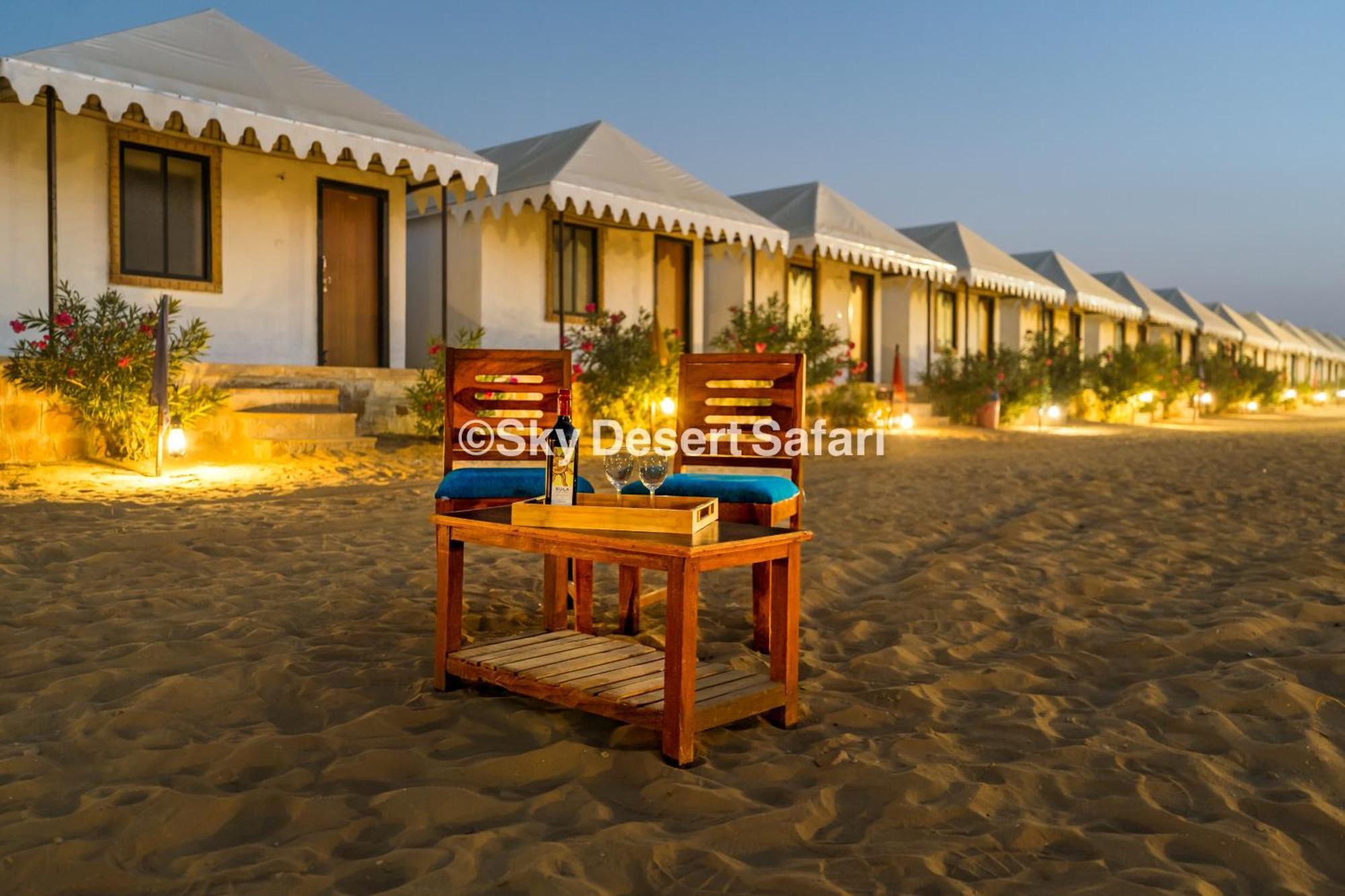 Sky Desert Safari Camp Džaisalmér Exteriér fotografie